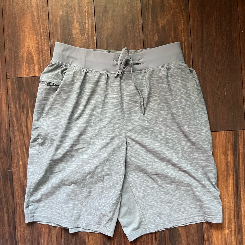 Grey Mens T.H.E. Linerless Lululemon Shorts Heathered Gray Size Small